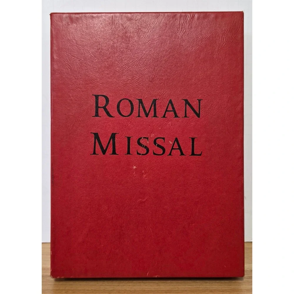 Vintage 1967 Latin/English Sacramentary Alter Missal Dominican Rite New Orleans